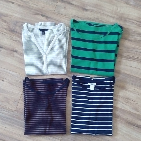 Tops - Set of 4 long sleeve shirts.